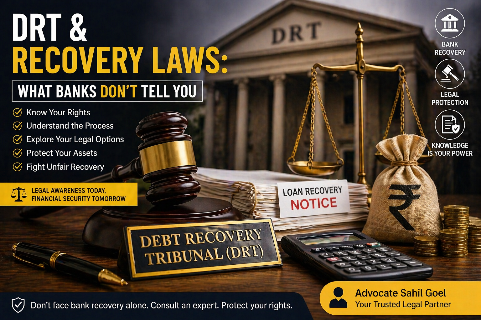 DRT & Recovery Laws: What Banks Don’t Tell You About Your Rights