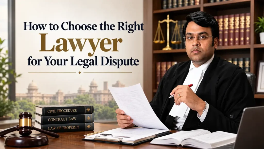 Civil Advocate in Chandigarh: How to Choose the Right Lawyer for Your Legal Dispute